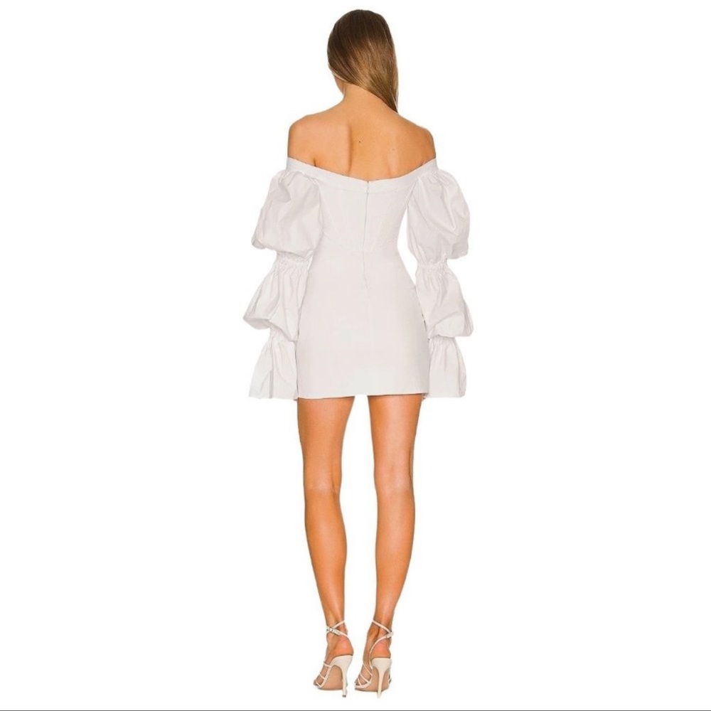 Natalie Rolt Kenzy Mini Dress in White size 0/XS - Picture 3 of 14